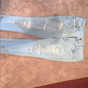 AE hi-rise jeggings size 18